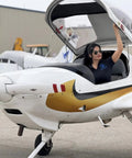 Private pilot student training at Los Angeles Flight School, Van Nuys Airport, Los Angeles