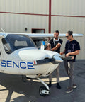 Sport Pilot License training in a Cessna 162 light-sport aircraft at Los Angeles Flight School, Van Nuys Airport
