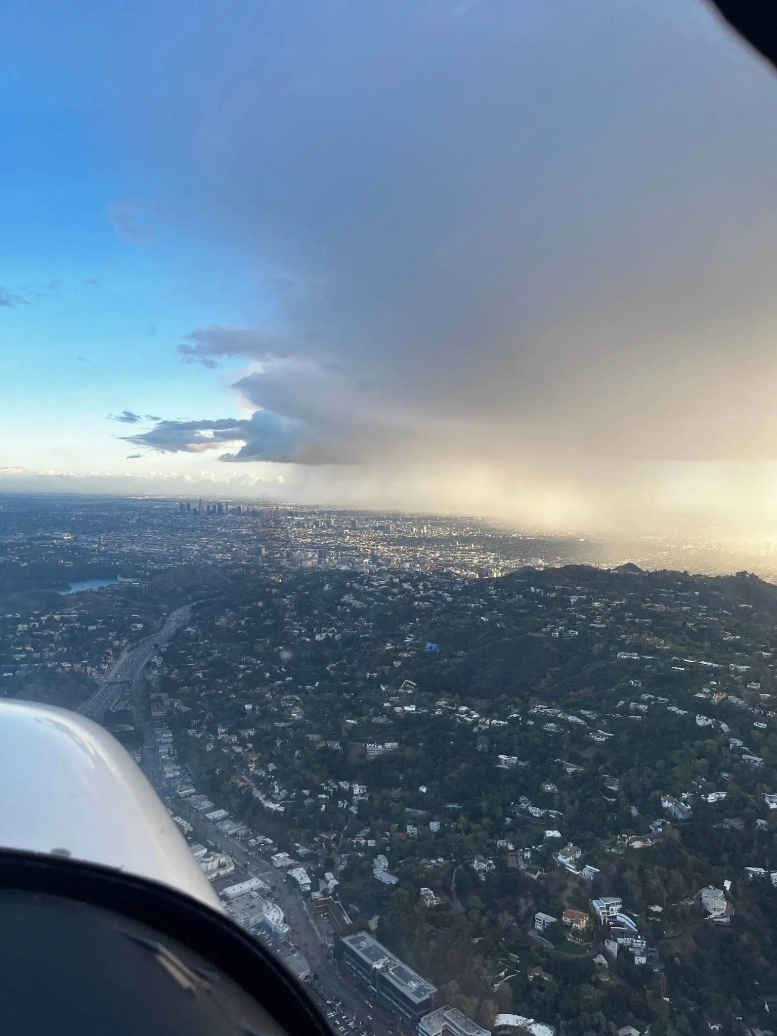Instrument rating training in a glass-cockpit aircraft at Los Angeles Flight School, Van Nuys Airport